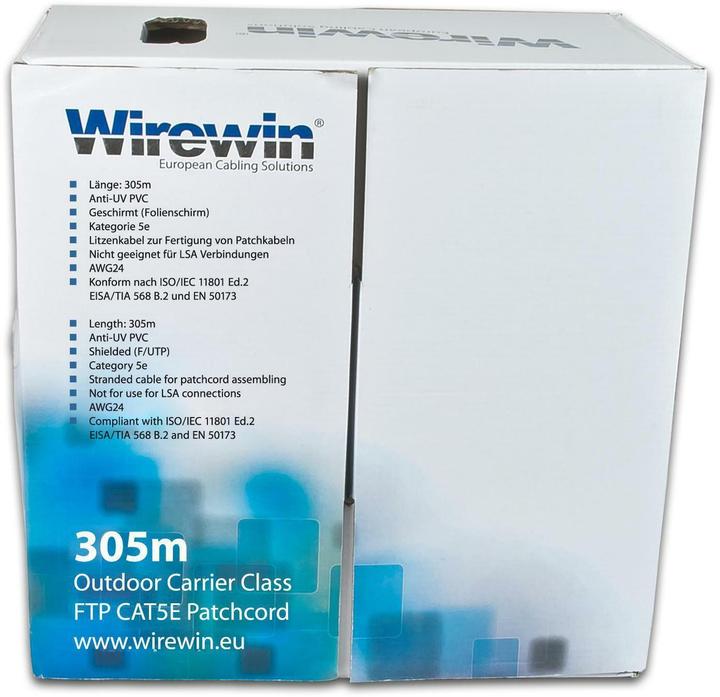Produktbild Lightwin Netzwerkkabel (F/UTP, CAT5e, 305 m)