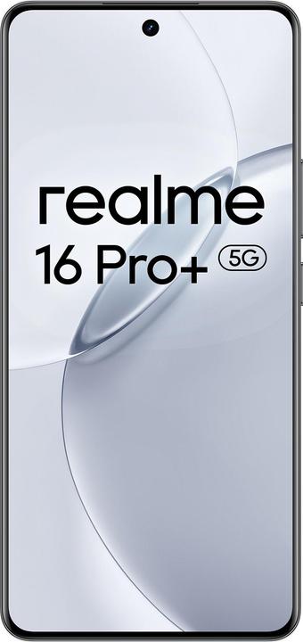 Actual product image realme 16 PRO+ 5G 256GB 8GB (256 GB, master grey, 6.80", Dual SIM, 5G)