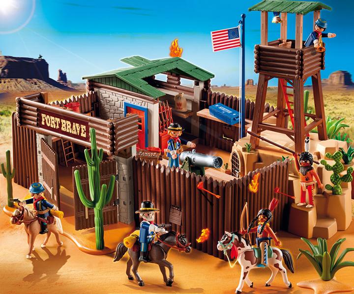 Produktbild Playmobil Grosses Western-Fort (5245)