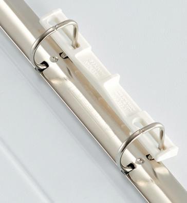 Image du produit Kolma Cahier de pointage Vario A4 4 anneaux hauteur de remplissage 2 cm blanc (A4, 20 mm, 1 pcs)
