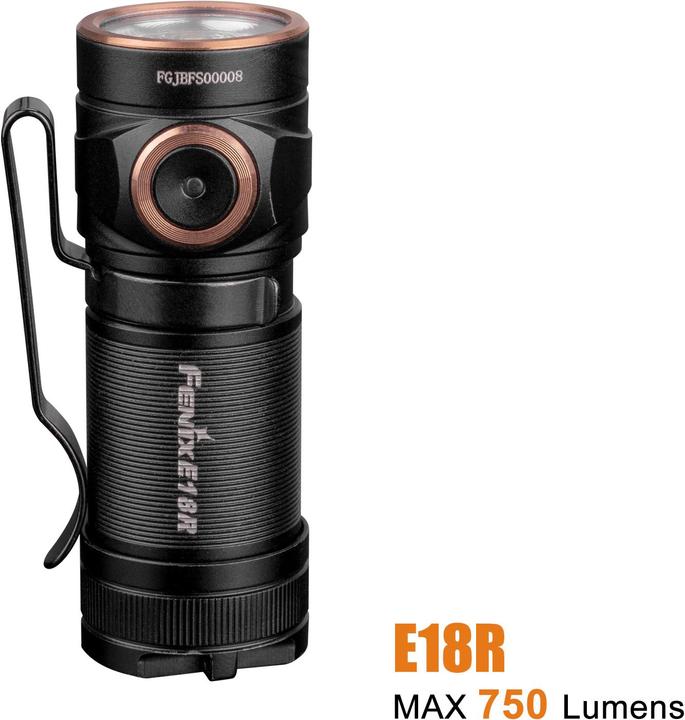 Immagine prodotto Fenix E18R (6.60 cm, 750 lm)