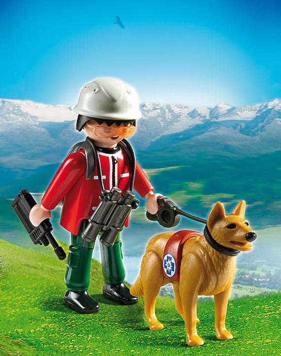 Produktbild Playmobil Bergretter mit Suchhund (5431)