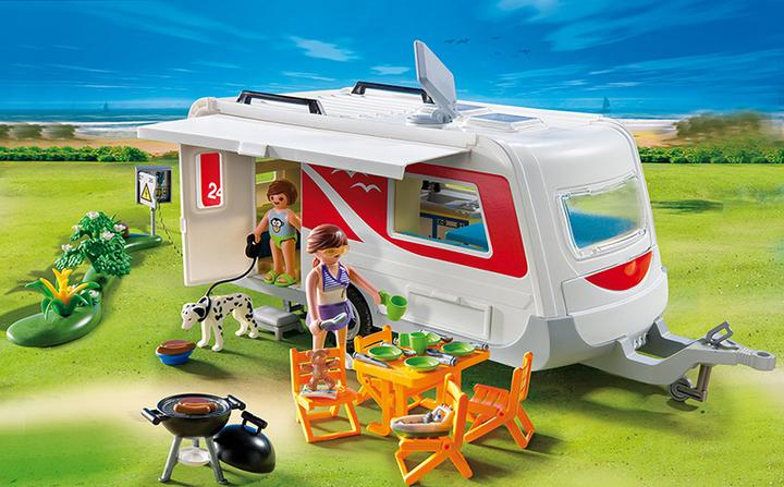 Produktbild Playmobil Familien-Caravan (5434)