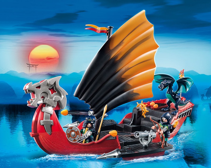 Produktbild Playmobil Drachen-Kampfschiff (5481)