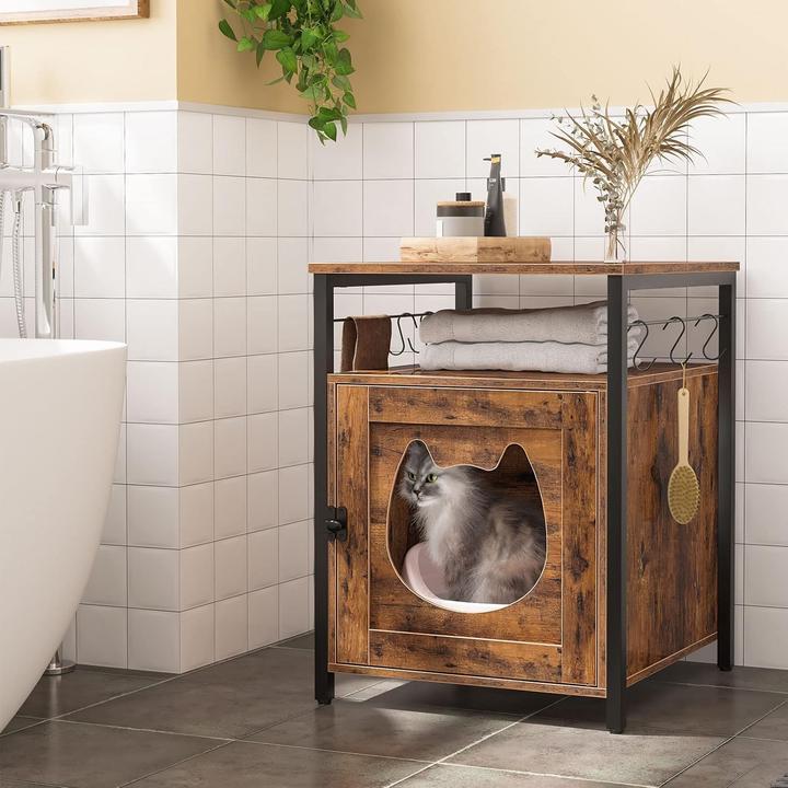 Image du produit Hoobro Armoire à litière (Bac à litière fermé)