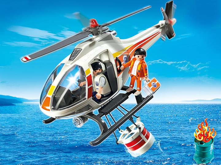 Produktbild Playmobil Löschhubschrauber (5542, Playmobil City Life)