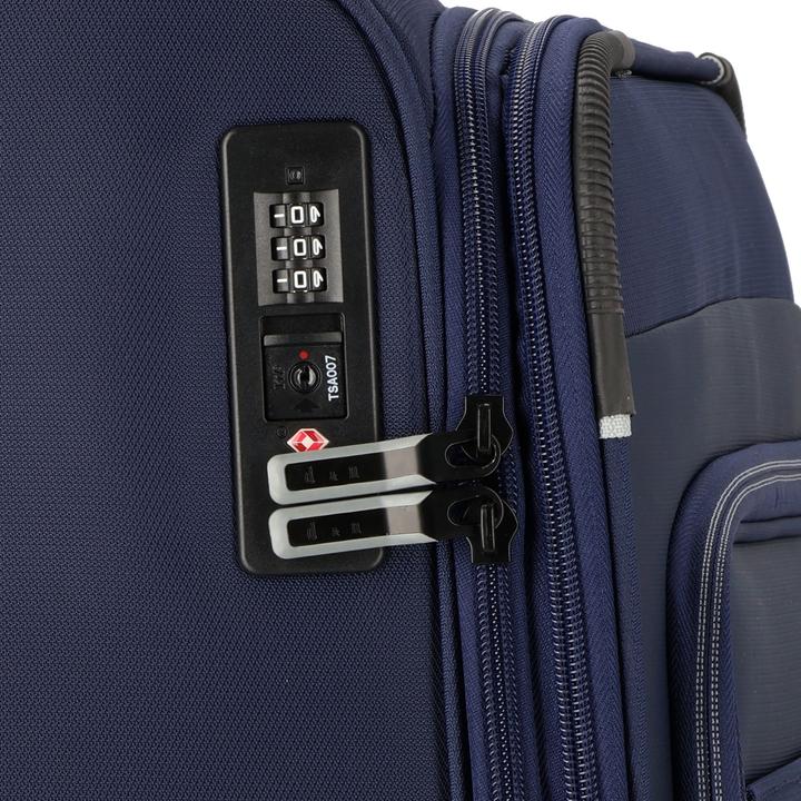 Immagine prodotto D&N Travel Line 9504 Carrello a 4 ruote L 76 cm con piega ad espansione (102 l)