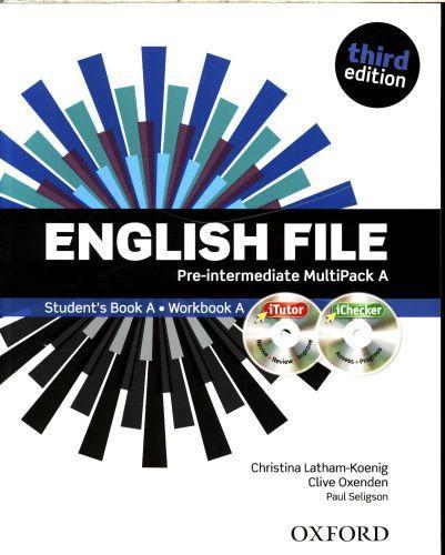 Produktbild English File: Pre-intermediate. MultiPACK A with iTutor and iChecker (Englisch, 2012)