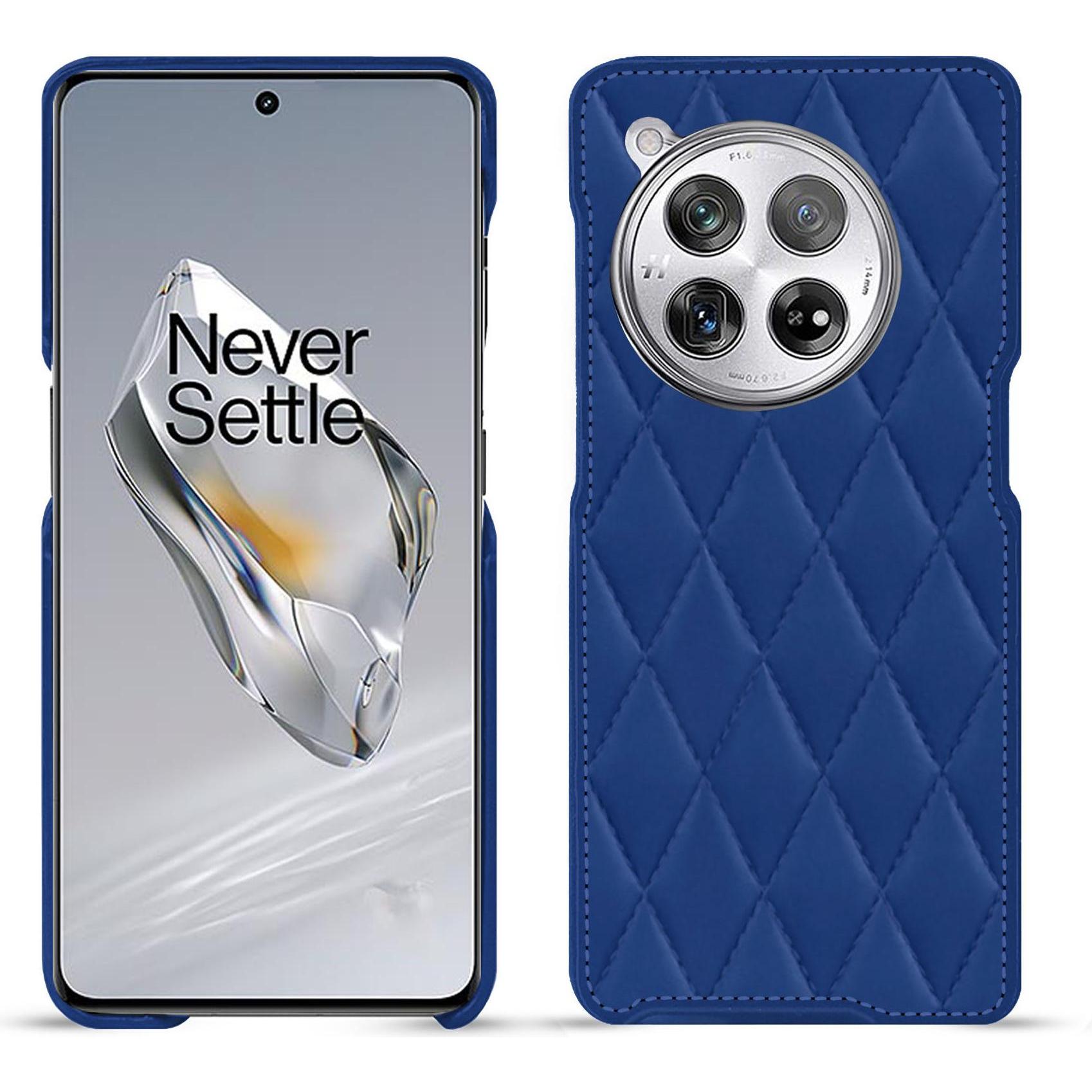 Thumbnail - Noreve Lederschutzhülle (OnePlus 12), Smartphone Hülle, Blau