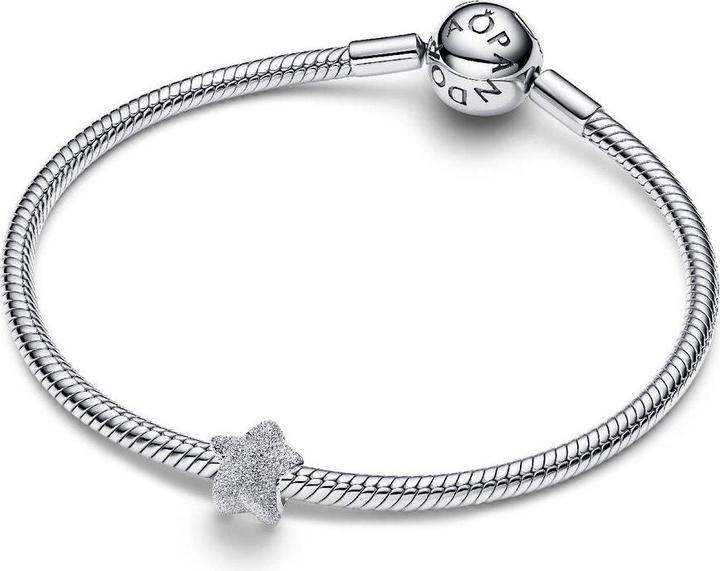 Image du produit Pandora Mini breloque étoile texturée (Argent)