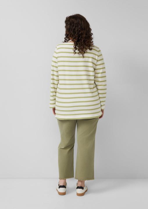Actual product image s.Oliver Leichtes Sweatshirt mit weitem Arm (44)