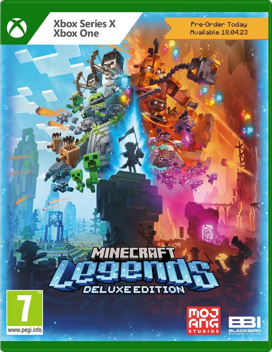 Productafbeelding Mojang Minecraft Legends DISC Deluxe Edition (Xbox serie X, DE)