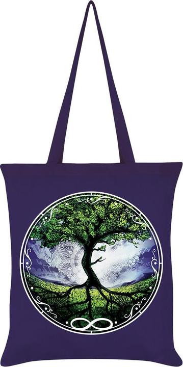 Actual product image Grindstore Tote Bag Spiritual Tree of Life