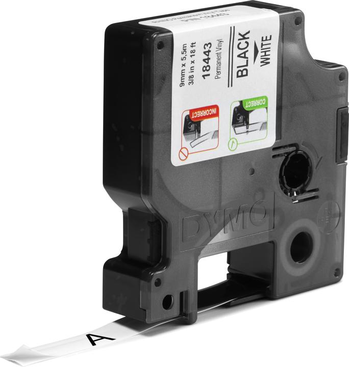 Produktbild Dymo Rhino Vinylband, 18443, weiss (0.90 cm, Weiss)