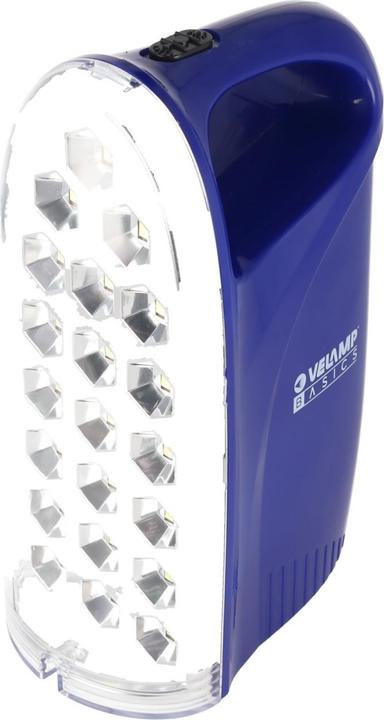 Immagine prodotto Velamp Lampada LED anti black out, luce di emergenza portatile ricaricabile con caricabatterie esterno (250 lm)
