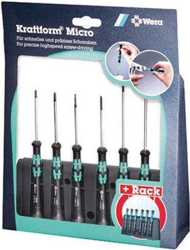 Produktbild Wera 2035/6 B Rack (Phillipps-Kreuzschlitz (PH), Schlitzschrauben)