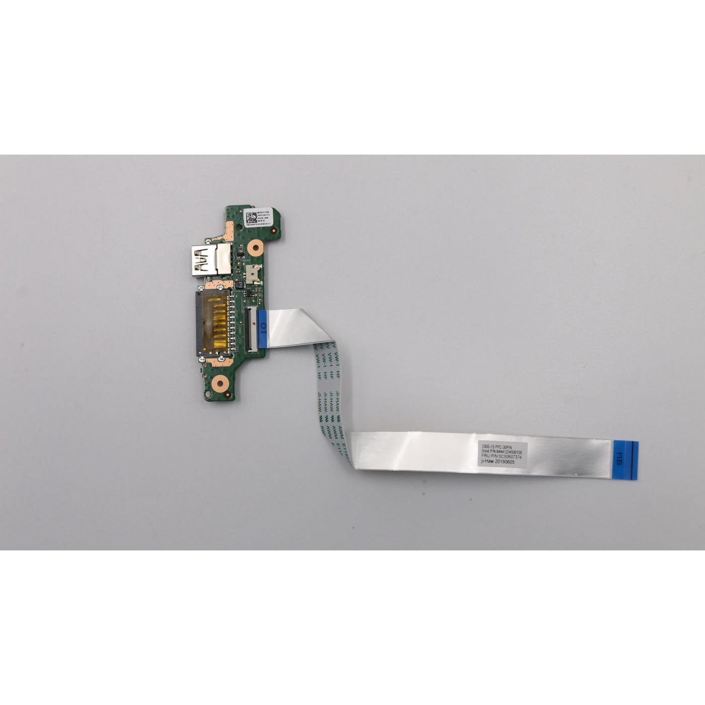 Lenovo IO Board w/Cable, Notebook Ersatzteile