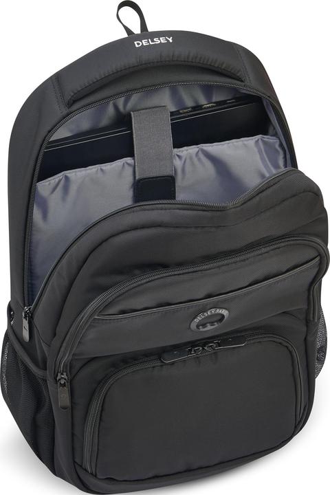 Immagine prodotto Delsey PARIS Vrije tijd rugzak Rugzak met laptopvak Element Backpacks Aviator 29L Black Zwart (29 l)