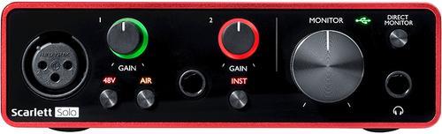 Immagine prodotto Focusrite Scarlett solo 3° gene (USB)