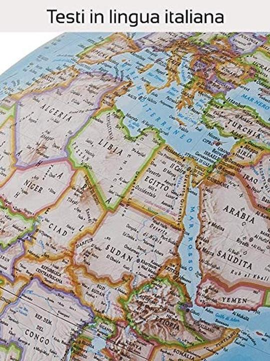 Image du produit Atmosphere Globe 30cm NG Or Classique Bleu GB Illuminé (NGGOLDCLA) (30 cm)