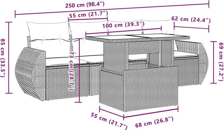 Produktbild vidaXL Aurelia