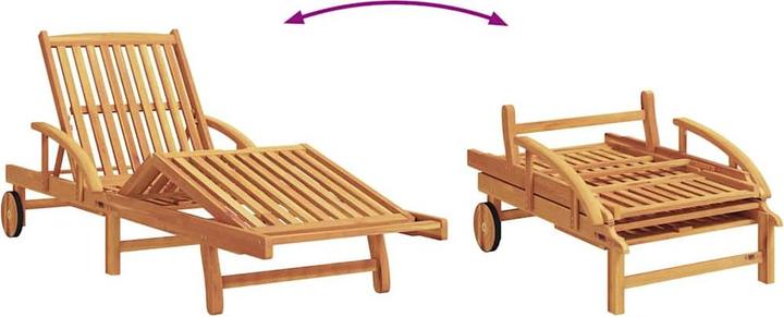 Immagine prodotto vidaXL Sonnenliege (200 cm)