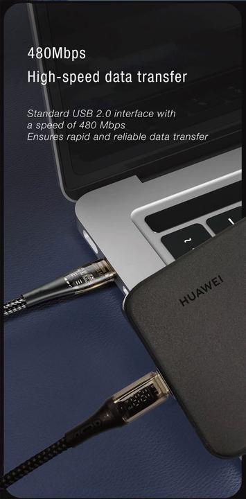 Image du produit Fxlion USB-C – USB-C, 100 W (1 m, USB 2.0, 100 W)