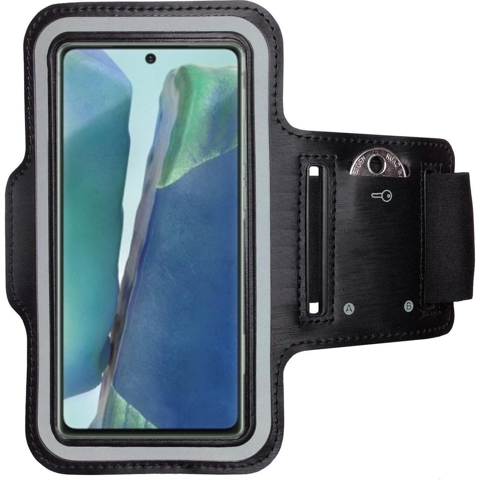 CoverKingz Sportarmband für Samsung Galaxy Note20, Smartphone Sportarmband, Schwarz
