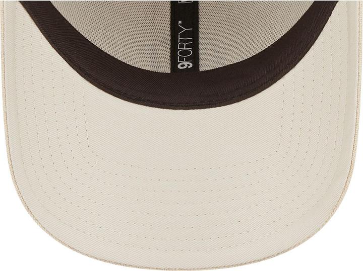 Produktbild New Era 9Forty Strapback Cap - Leinen New York Yankees Beige (One Size)