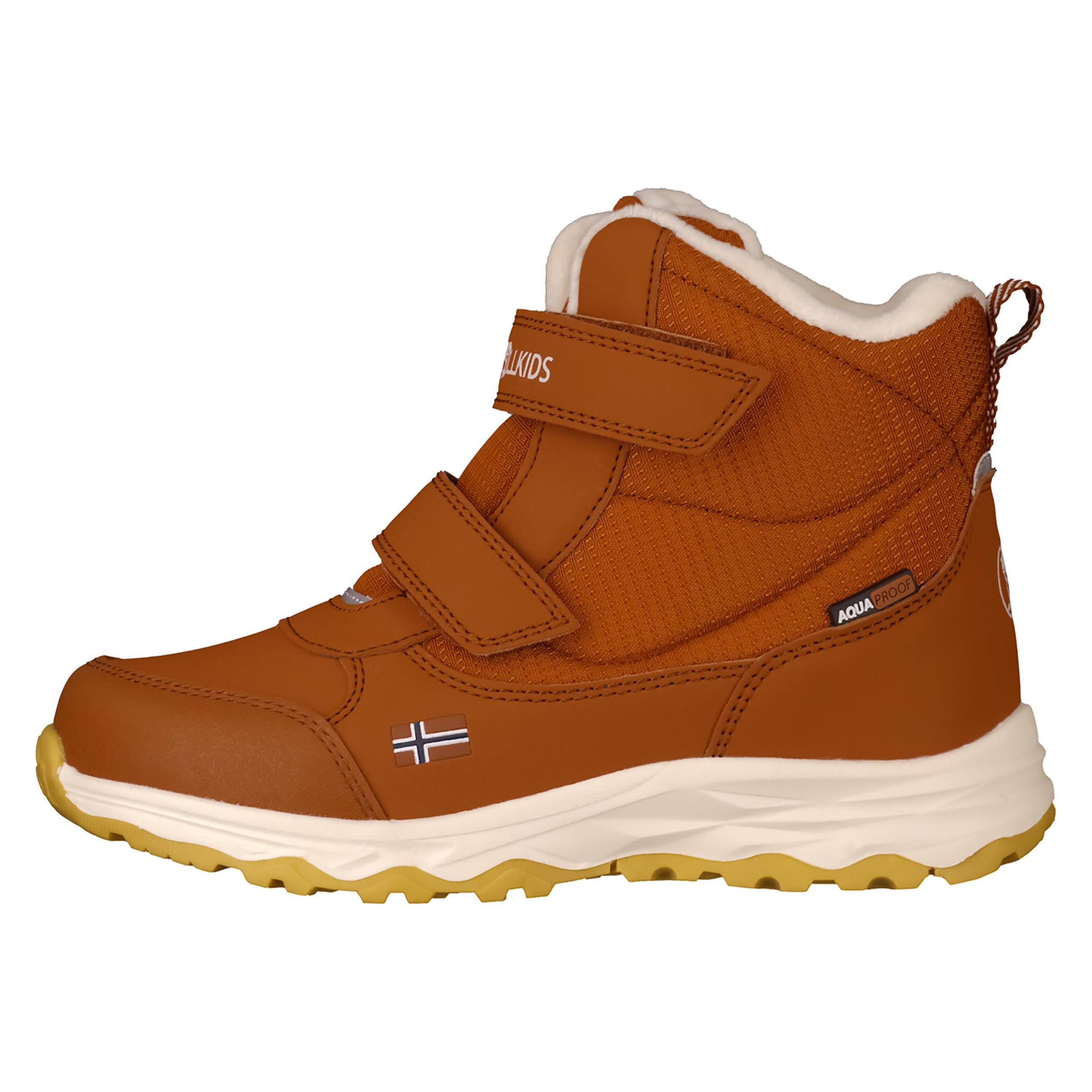 Trollkids, Unisex, Boots + Stiefel, Kid's Hafjell Winter Boots, Braun, (35)