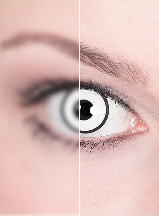 Actual product image Metamorph Gespenst mit Dioptrien (White)