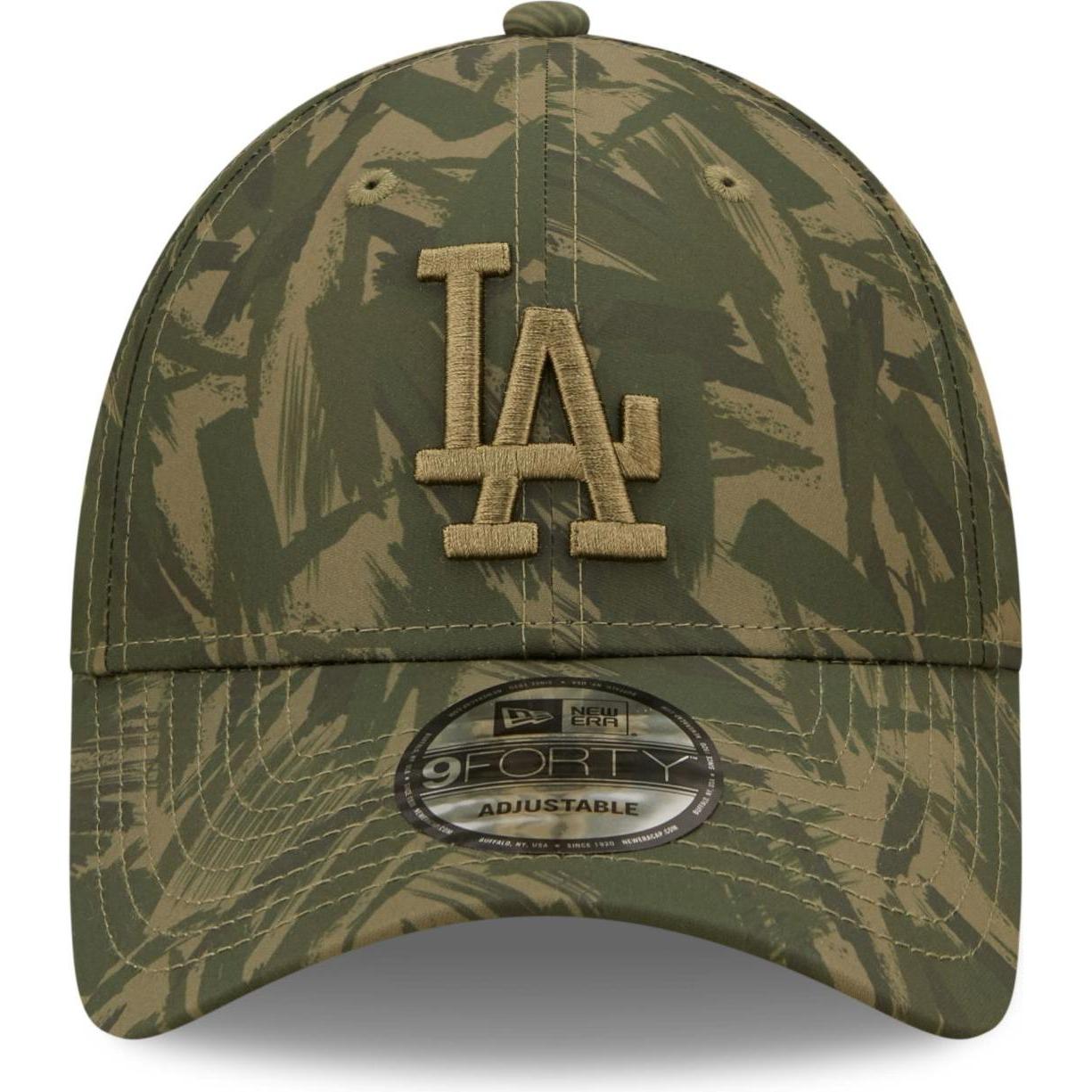 Thumbnail - New Era, Herren, Cap, 9Forty Strapback Painted Los Angeles Dodgers, Grün