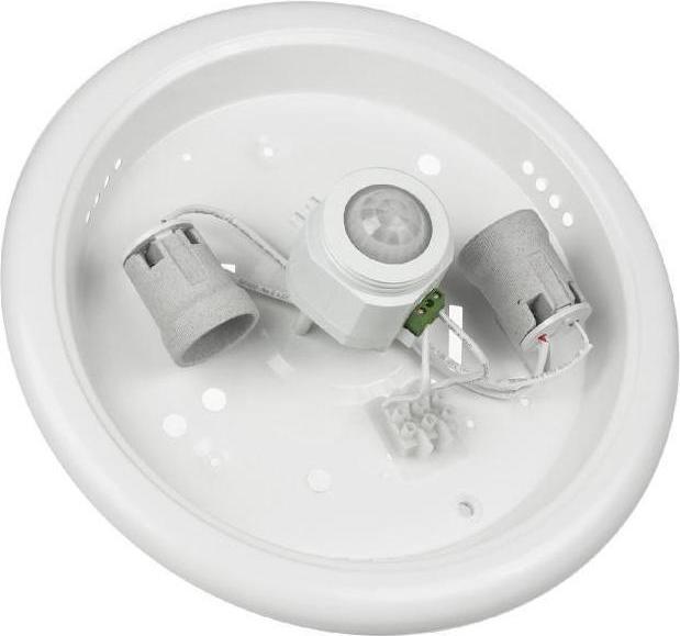 Produktbild Maclean Ceiling ceiling with PIR sensor and replaceable light source 2x max 40W with E27 base (8 m)