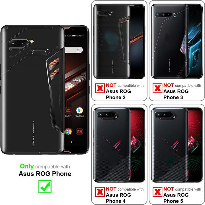 Image du produit Cadorabo Coque pour Asus ROG Phone universel avec Clip (Asus ROG Phone)