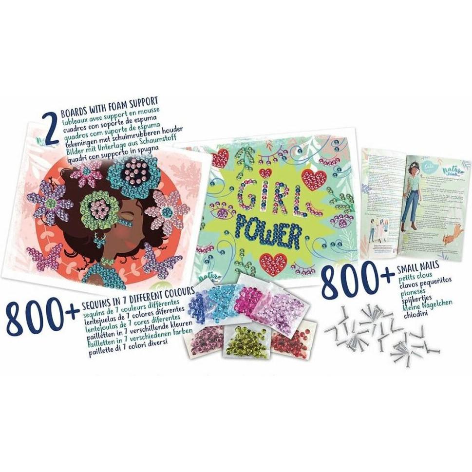 Thumbnail - Educa Bastelspiel Nature Friends Pailletten