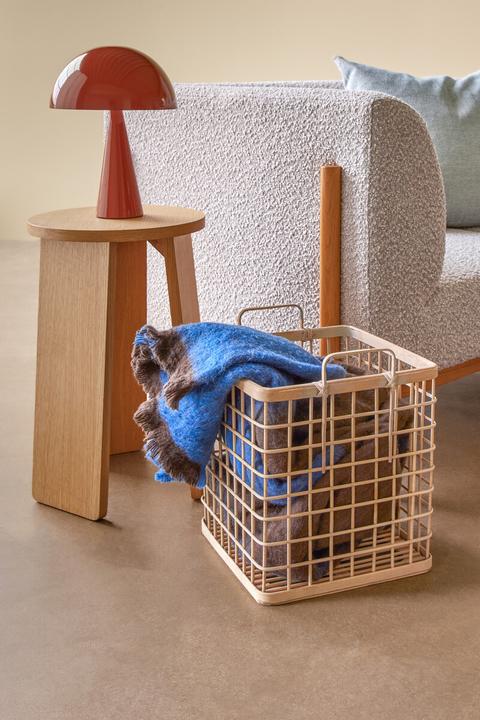 Image du produit Hübsch Mush Tischlampe Mini Rot (E14)