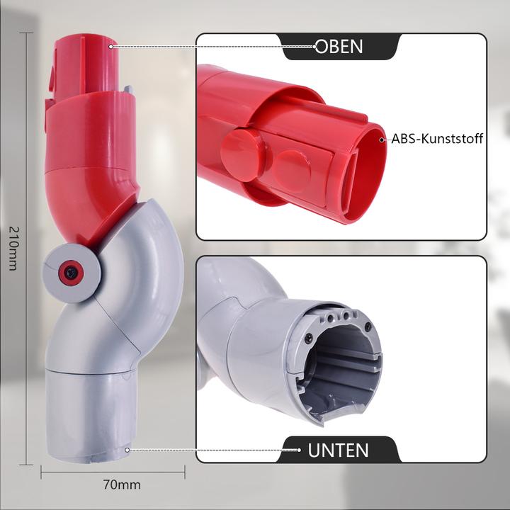 Produktbild Flickbee Knickadapter "low reach" für Dyson V12 ersetzt 971435-02