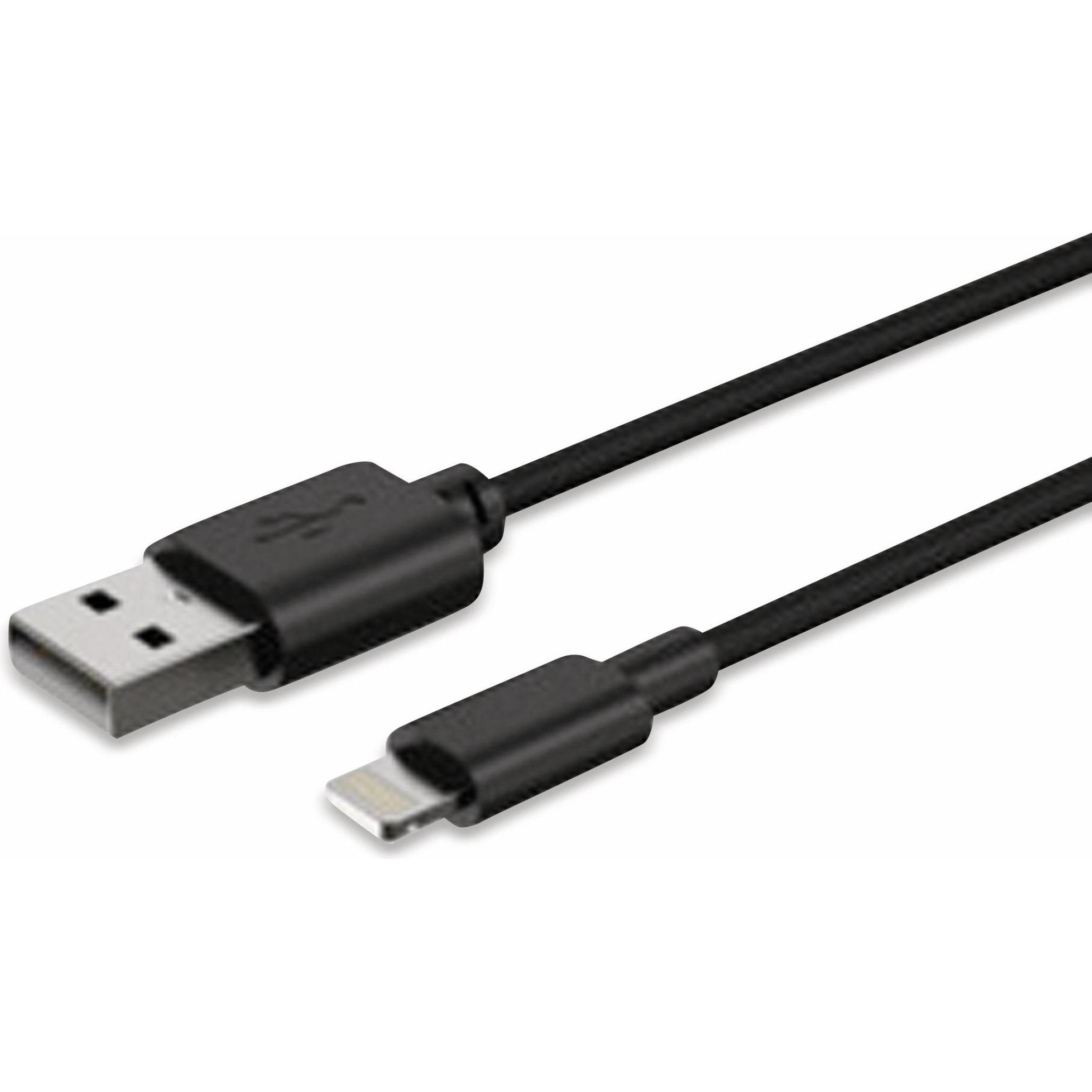 Thumbnail - Ansmann Lightning Daten- und Ladekabel (1 m, USB 2.0), USB Kabel