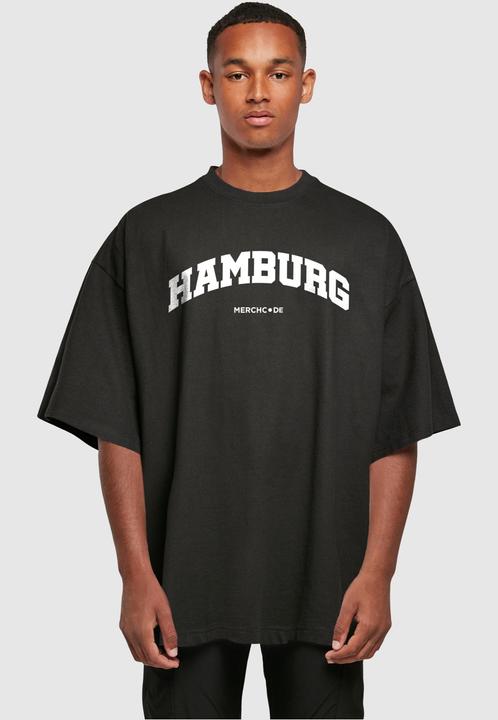 Produktbild Merchcode Hamburg Wording - Huge Tee - 113019 (M)