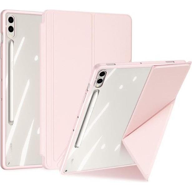 Dux Ducis Magi Series Bookover (Galaxy Tab S9+, Galaxy Tab S9 FE+), Tablet Hülle, Rosa