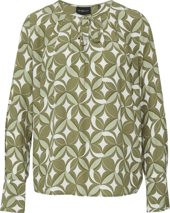 Produktbild S.Oliver Bluse Tunikabluse aus Viskose mit Faltendetails (48)
