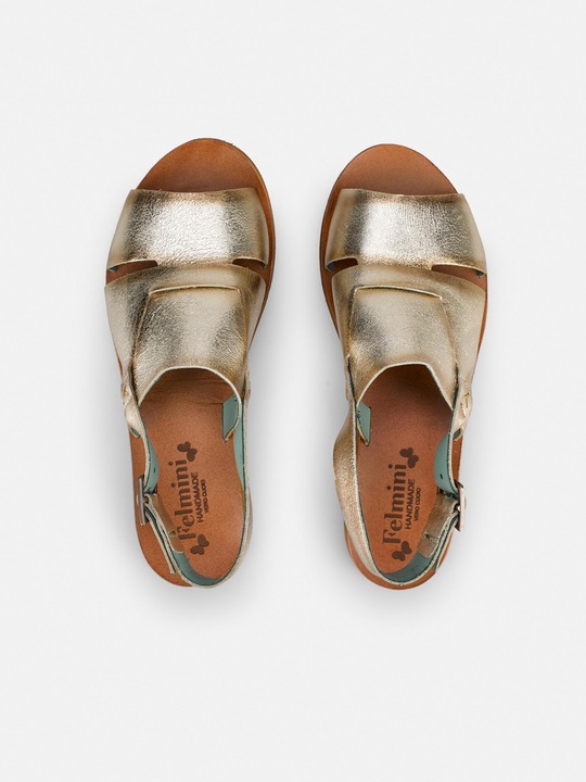 Image du produit Felmini Carolina D786, une sandale basse en cuir véritable pour une touche de luxe. Avec un élégant (39)