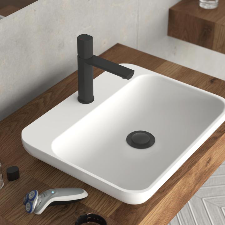 Immagine prodotto Schütte Rubinetto da bagno NEW YORK Miscelatore per lavabo Nero opaco Miscelatore monocomando 33616