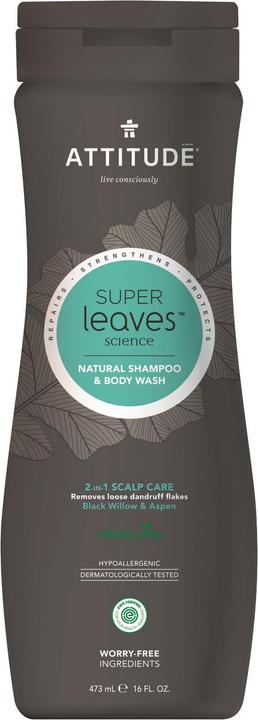 Produktbild Attitude Super Leaves (473 ml, Flüssiges Shampoo)