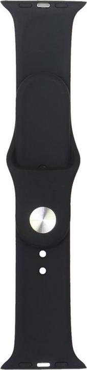 Produktbild Audi Geometric Pattern Silicone Watch Strap for Apple Watch 44 / 45 / 46 / 49 mm - black (Silikon)