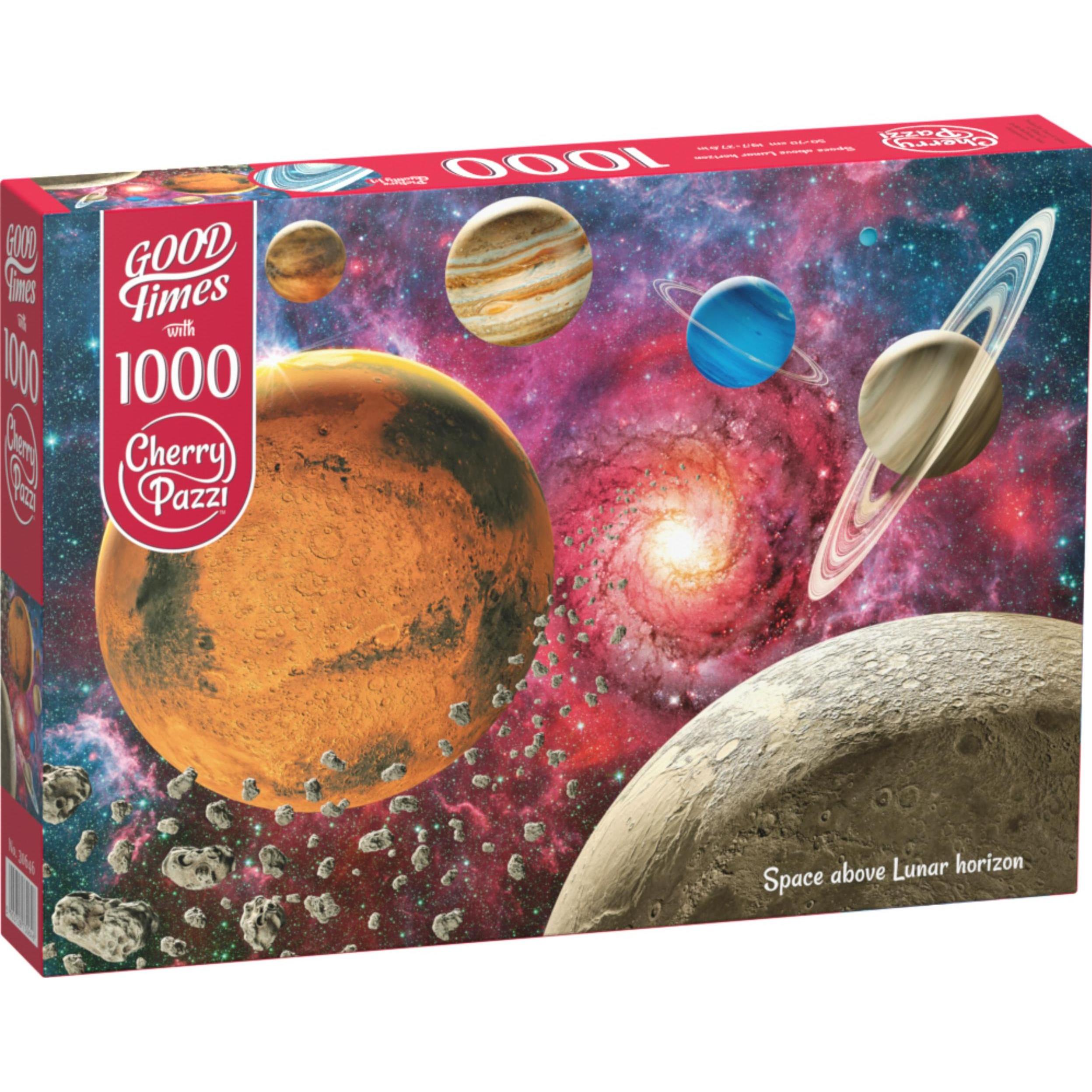 Cherry Pazzi Puzzle Universum über dem Mondhorizont 1000 Teile (1000 Teile)