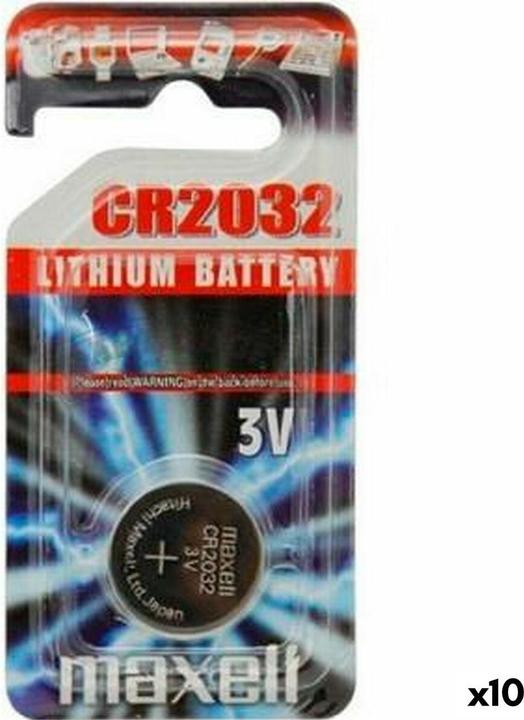 Produktbild Maxell Micro Battery Einwegbatterie Nickel-Oxyhydroxid (NiOx) (10 Stk., CR2032)