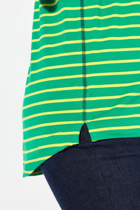 Immagine prodotto Laurasøn Maglia a righe con maniche lunghe e scollo a girocollo (44, 46)