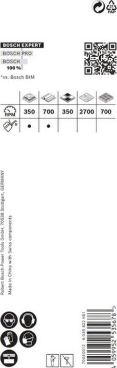 Produktbild Bosch Professional Zubehör EXPERT Tough Material Lochsäge, 25 x 60 mm (2.5 Zentimeter)