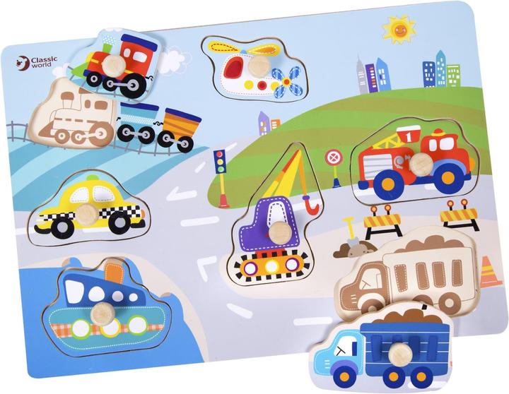 Classic World Puzzle del traffico (7 pezzi)